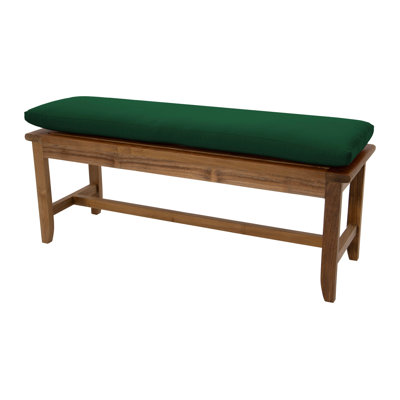 Jamshida Solid Wood Teak Outdoor Bench