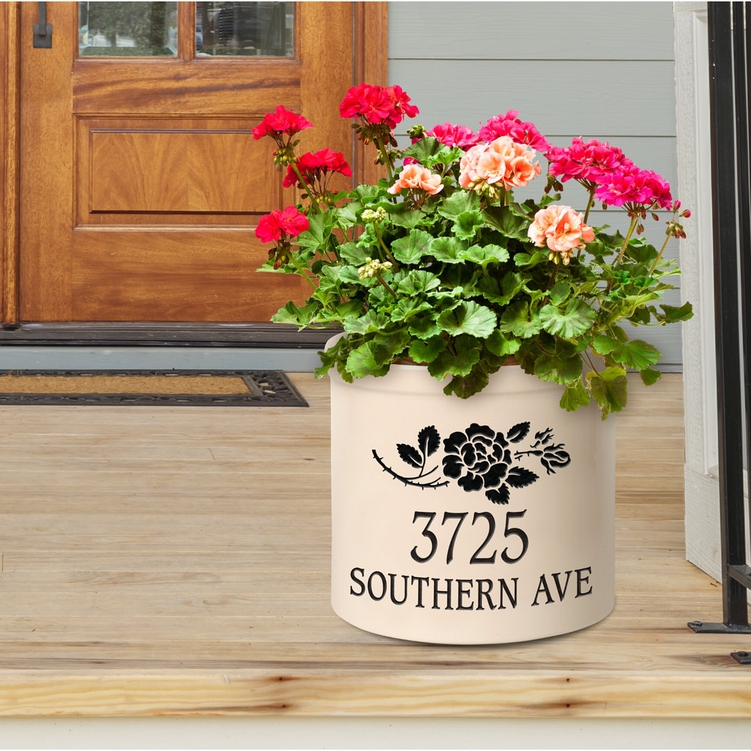 Woodrow Ceramic Pot Planter August Grove® 