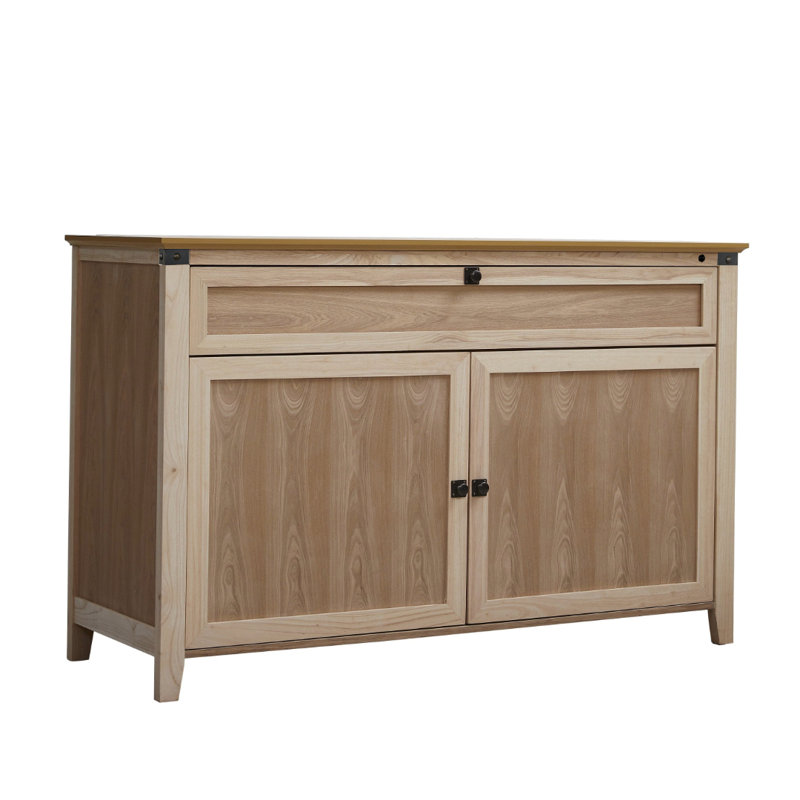 The Claymont Motorized Smart TV Lift Cabinet for 65 Inch Flat Screen TVs, Unfinished