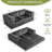 80” Compression Folding Convertible Sleeper Sofa Bed-1918301945