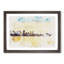 Reflection of the Seattle Skyline - Picture Frame Painting Print-56855828-56855830