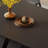 Modern Black Rock plate Dining Table-102023054