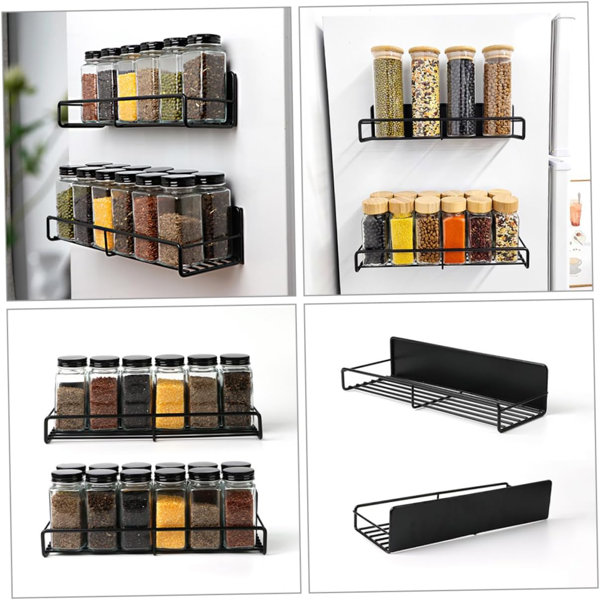 Prep & Savour Magnetic Spice Rack Set 1 Pack Spice Rack Organizer ...