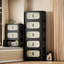 Armoire de rangement à 4 côtés latéraux rétro avec porte magnétique de 20 po Retro