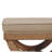 Rattan Arch Bench