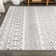 Naia Berber Geometric Stripe Cream/Gray Rug