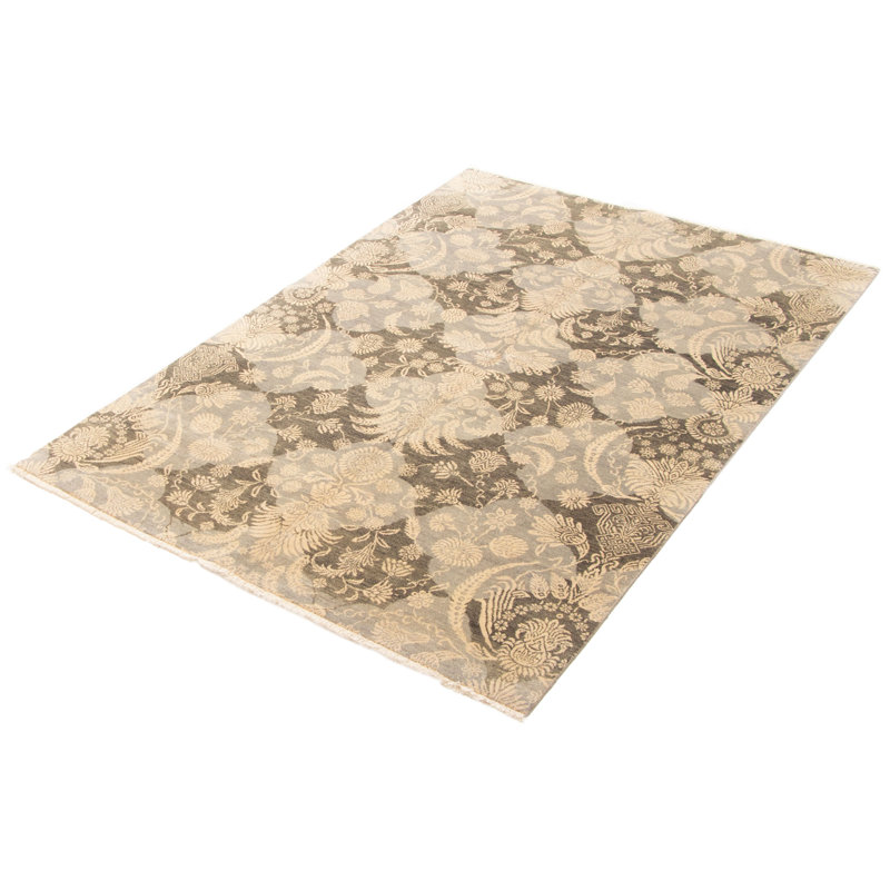 Finest Peshawar Ziegler Grey Rug 5'4" x 8'0"
