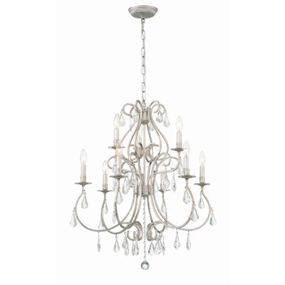Lustre 9 lumières façon bougie Archivaldo