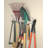 Garage 6-Hook Long Handle Tool Hang-Up