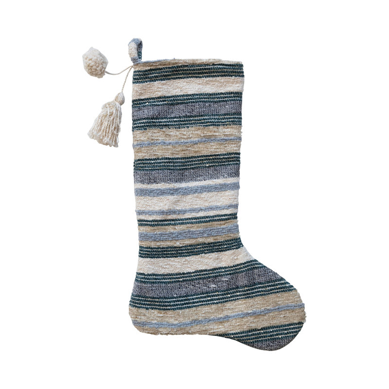 Merry and Bright Polyester Stocking