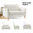 Terren 50.5" W Linen Upholstered Loveseat-266205691