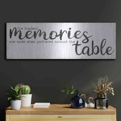 «The Fondest Memories» par Marla Rae, art mural en métal