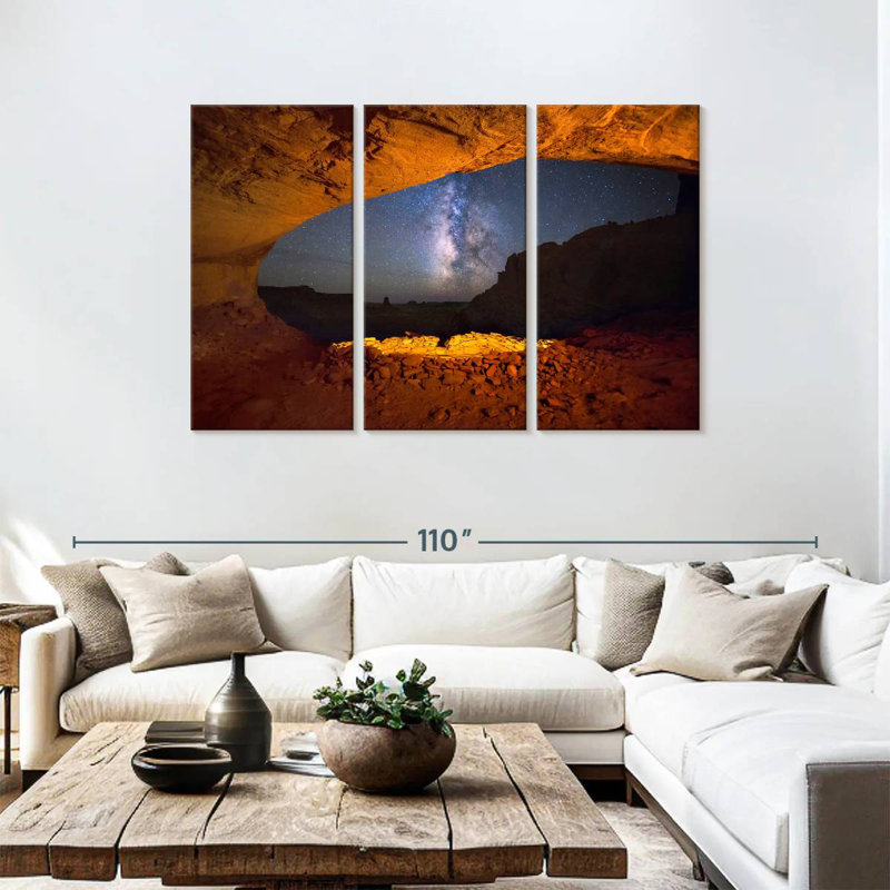 Alvord False Kiva Starry Night, 48" H x 74" W