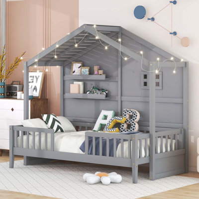 Lit simple avec tablettes Ronneby par Harper Orchard