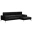 Blagovesta Genuine Semi-Aniline Leather Corner Sofa with Upholstered Frame-1093460942-1093460018