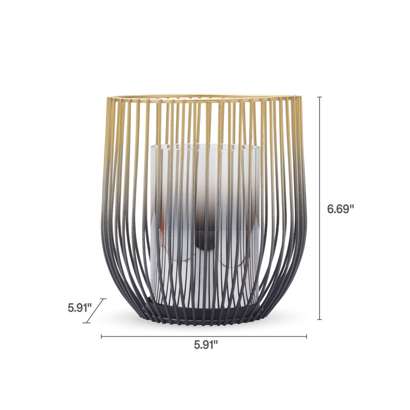 Elements Glass Tabletop Votive Holder