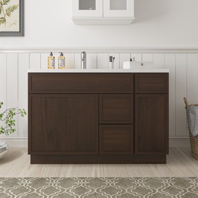 48'' Single Bathroom Vanity Base Only