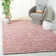 Godsey Classic Shag Hand Woven Performance Striped Rug