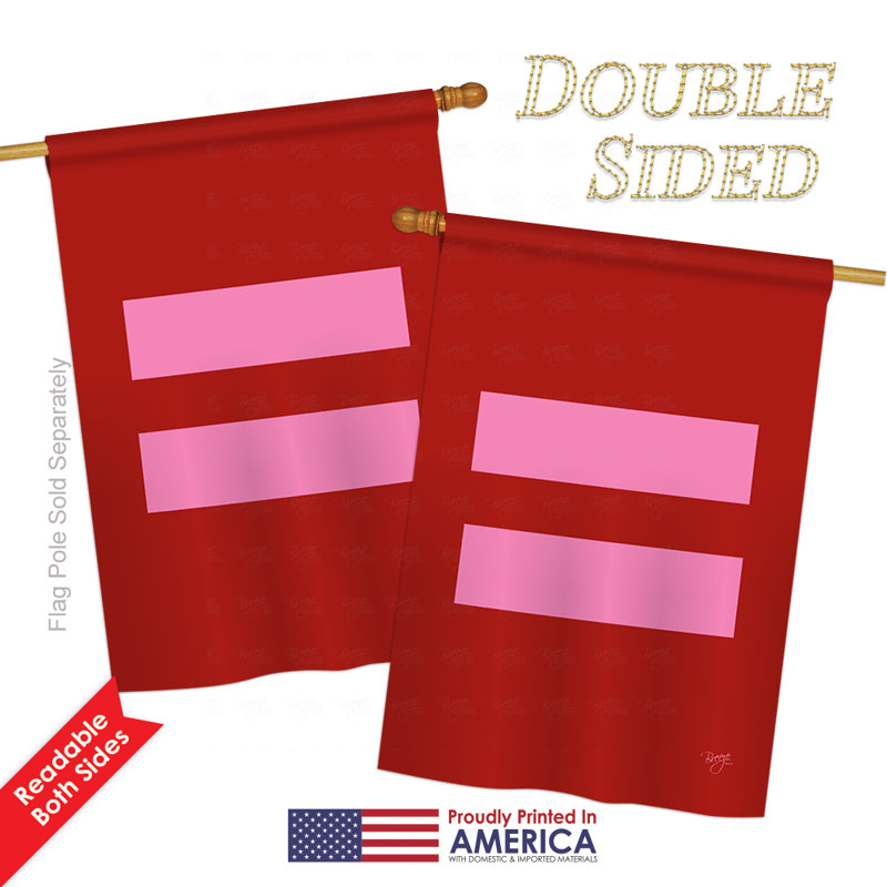 Double Sided Polyester Kwanzaa, 40" H x 28" W