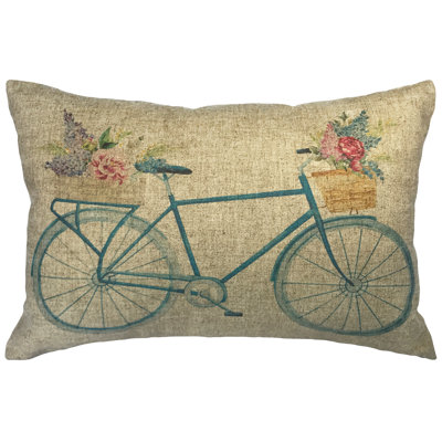 Linen Reversible Throw Pillow