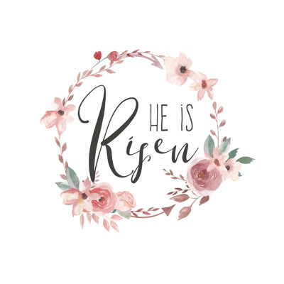 He Is Risen - Wrapped Canvas Print