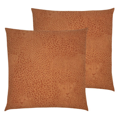 Geometric Square Cushion
