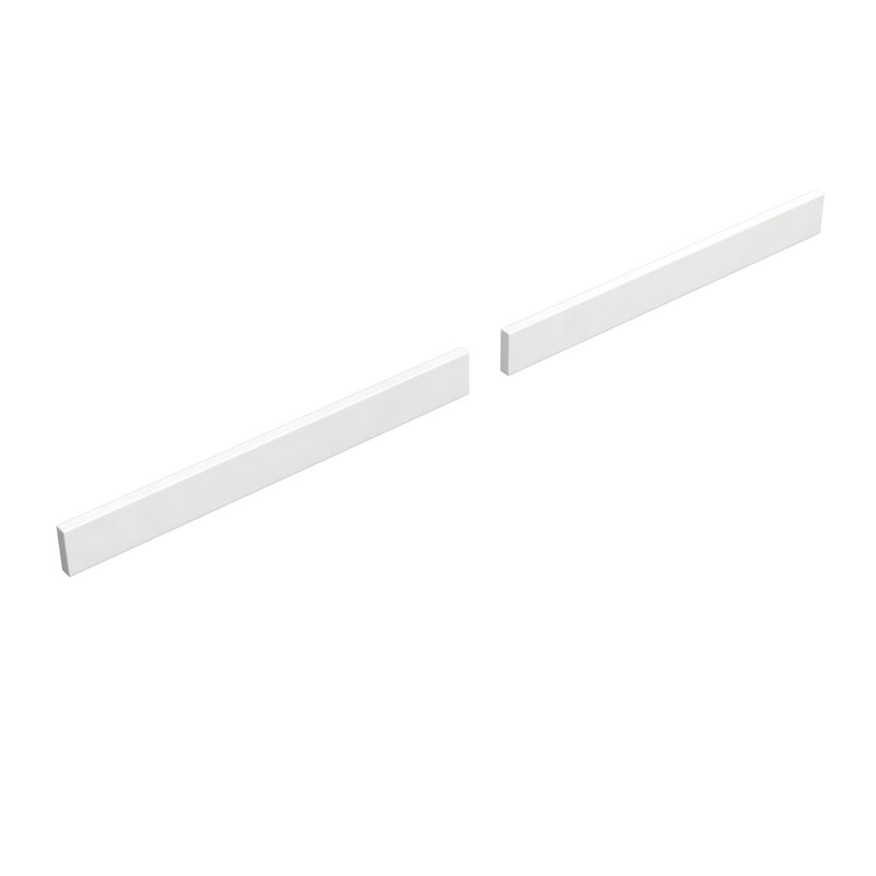 Dosseret de remplacement de 54 pouces, Quartz blanc