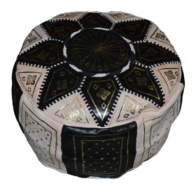 Bagley Leather Ottoman