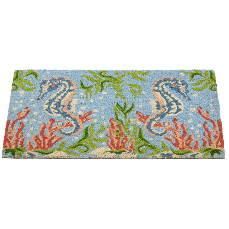 Seahorse Outdoor Doormat