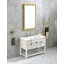 Meuble-lavabo en bois massif sans comptoir