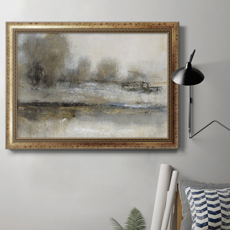 «Gilt Landscape II», cadre photo, impression sur toile, H 16 po x l 20 po