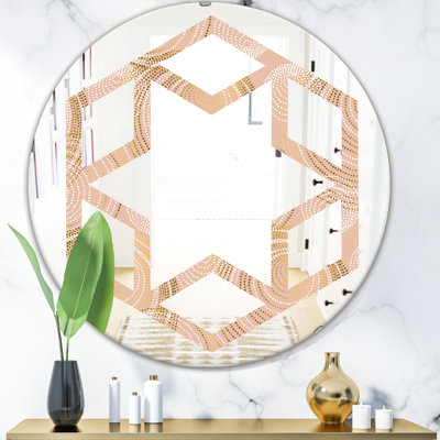 Miroir mural Hexagon Star