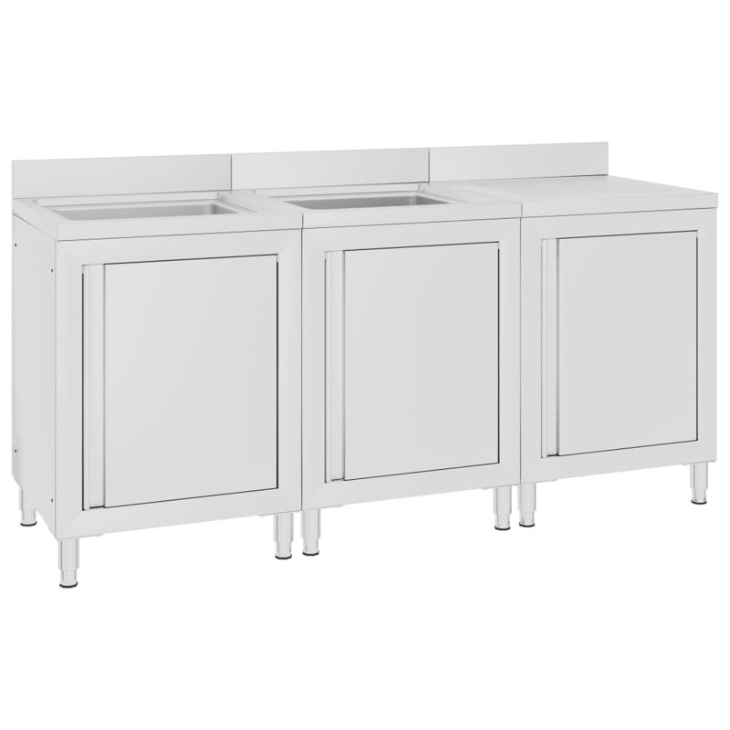 Menthe 96Cm H x 60Cm W x 180Cm D Base Unit Cabinet