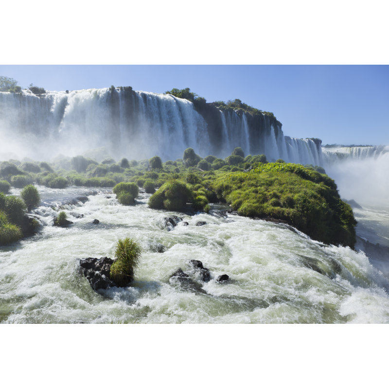 Argentina Iguazu Waterfalls - Wrapped Canvas Print, 81cm H x 122cm W