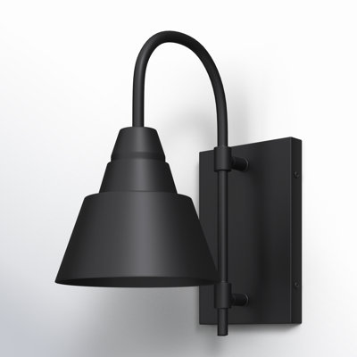 Estiva Single Light Bell Outdoor Iron Wall Light