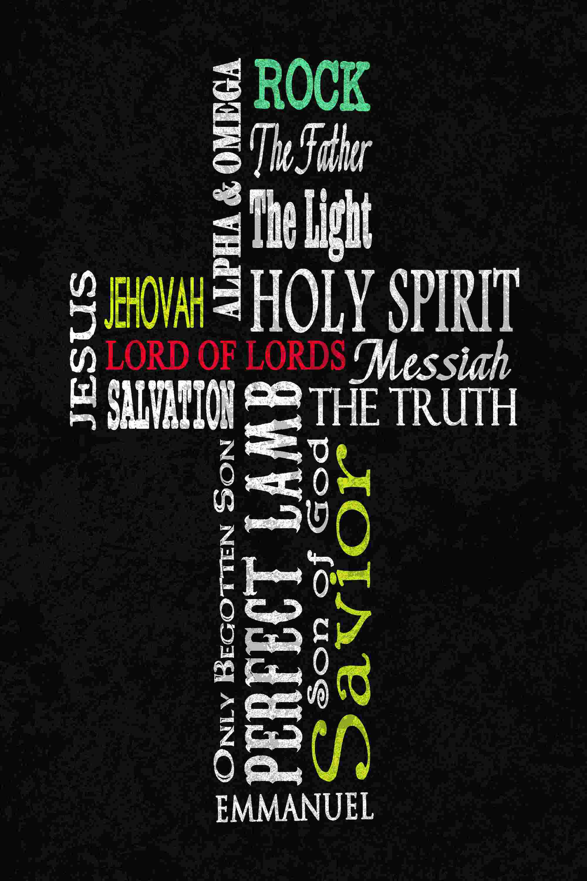 Scripted Cross Trinx Cross 4 - Wrapped Canvas Textual Art - Wayfair Canada