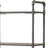 Antique Oak & Sandy Gray Finish Bookshelf-1130879778