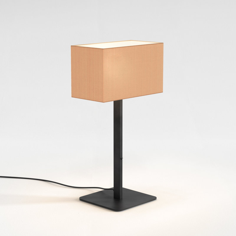 Beaumont Table Lamp, Oyster, Silk
