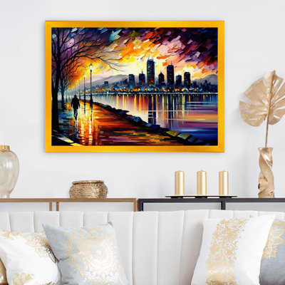 " Vancouver Skyline At Sunset II "