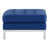 Navy Faux Leather