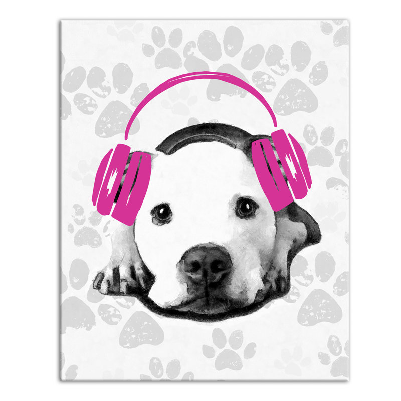 Art sur toile Obell, H 30 po x l 24 po x P 1,25 po, Rose