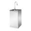 Barbecue de cuisine d'extérieur avec réfrigérateur à porte unique Silver 4 72000 avec surface de cuisson de 484,5 pieds carrés, rangement à 3 tiroirs, robinet d'évier escamotable à 360 °, évier / robinet à allumage électronique,