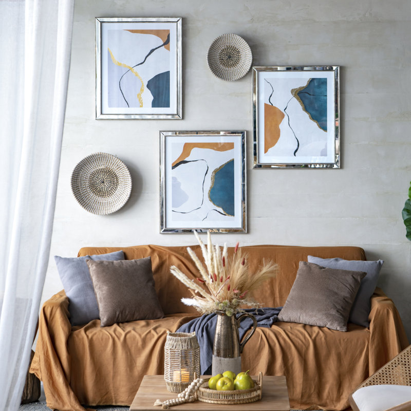 S / 3, art mural 22 pi x 26 po x 0,6 po Marcia