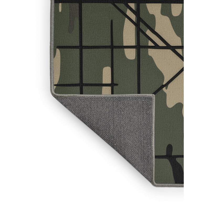 Grid Horizon Rug, Round 5'