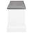 White And Weathered Grey 3-Drawer Storage