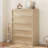 Modern 5/7 Drawer Dresser for Bedroom Antique White/Natural 5 Chest of Drawers 43" Tall with Large Storage Space-1761845381