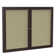 Enclosed Fabric Bulletin Boards Enclosed Cabinet Fabric Bulletin Board