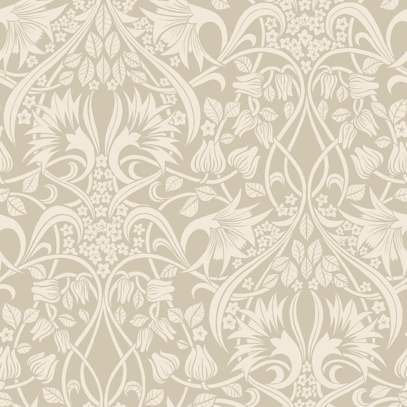 32.82' L x 27.58" W Wallpaper Roll, Linen