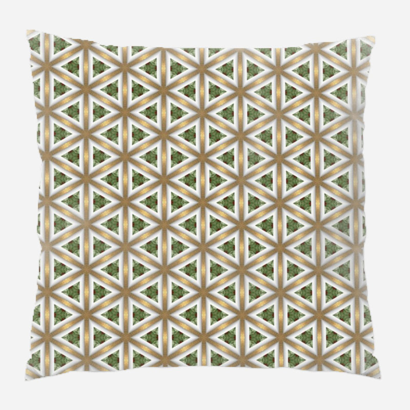 Housse et insert de coussin carré, Intérieur