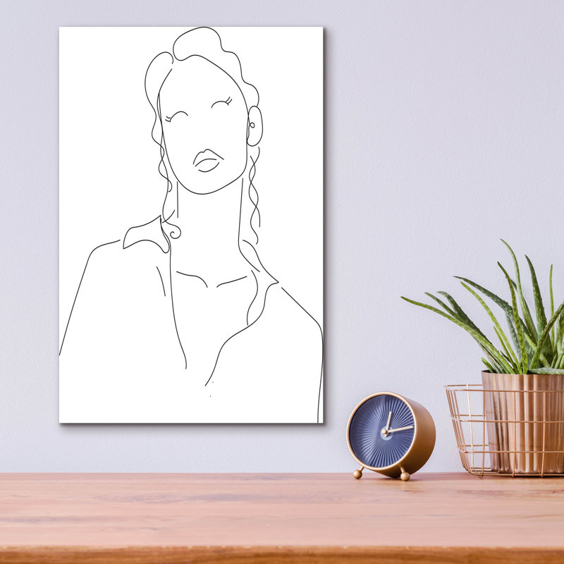 «Fashion Girl» par Sabrina Balbuena, H 16 po x l 12 po x P 0,13 po